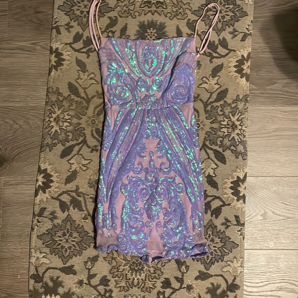 Lucy in the sky- starstruck strappy dress
